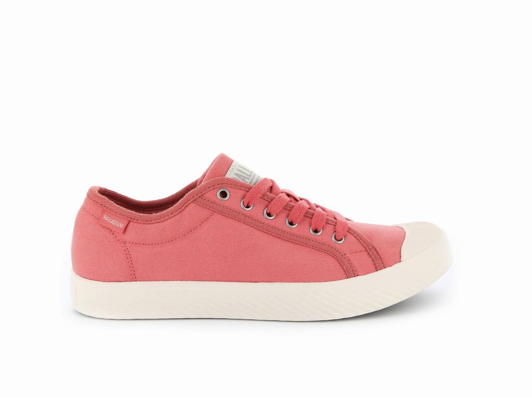 Palladium Pallaphoenix Og Canvas Mens Low Top Sneakers Coral Australia [KIYDEW-538]